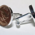 1952 Two Tone Farthing Coin Cufflinks 65th Birthday 65th birthday 1952 coins