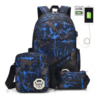 3 Pcs Canvas  Bags : 239640602