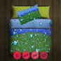 Rain Diamond Duvet Cover + 1 Pillow Case