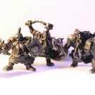 dwarf, gnome, metal, Warhammer, lord of the rings, tin, miniature, 1/35, 54mm,  tin, set of 5 things