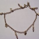 Pink  Swarovski Crystals & White Pearl Bracelet #017B