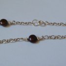 Burgundy Pearl Beaded Bracelet #136B