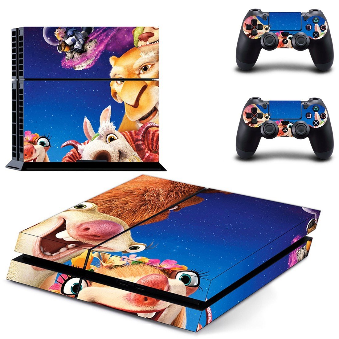 Ice Age decal skin sticker for PS4 console and controllers