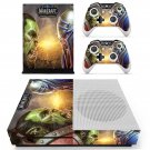 World of Warcraft decal skin sticker for Xbox One S console and controllers