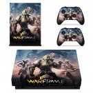 Warframe plains of eidolon decal skin sticker for Xbox One X console and controllers