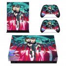 Rick and Morty decal skin sticker for Xbox One X console and controllers