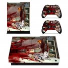 Rick and Morty decal skin sticker for Xbox One X console and controllers