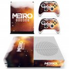 Metro Exodus decal skin sticker for Xbox One S console and controllers