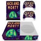 Rick and Morty decal skin sticker for Xbox One S console and controllers