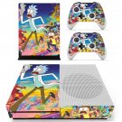 Rick and Morty decal skin sticker for Xbox One S console and controllers