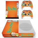 Rick and Morty decal skin sticker for Xbox One S console and controllers