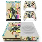 Rick and Morty decal skin sticker for Xbox One S console and controllers