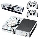 Rick and Morty decal skin sticker for Xbox One console and controllers