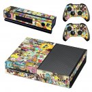 Rick and Morty decal skin sticker for Xbox One console and controllers