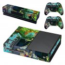 Rick and Morty decal skin sticker for Xbox One console and controllers