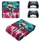 Rick and Morty decal skin sticker for PS4 Pro console and controllers