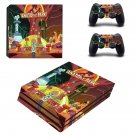 Rick and Morty decal skin sticker for PS4 Pro console and controllers