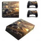 World of Tanks decal skin sticker for PS4 Pro console and controllers