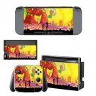 Rick and Morty decal skin sticker for Nintendo Switch console and controllers