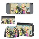 Rick and Morty decal skin sticker for Nintendo Switch console and controllers