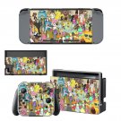 Rick and Morty decal skin sticker for Nintendo Switch console and controllers