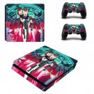 Rick and Morty decal skin sticker for PS4 Slim console and controllers