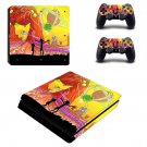 Rick and Morty decal skin sticker for PS4 Slim console and controllers
