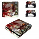 Rick and Morty decal skin sticker for PS4 Slim console and controllers