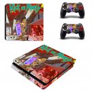 Rick and Morty decal skin sticker for PS4 Slim console and controllers