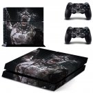 Call of Duty ww2 zombies decal skin sticker for PS4 console and controllers