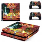 Rick an Morty decal skin sticker for PS4 console and controllers