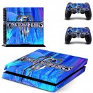 Kingdom Hearts decal skin sticker for PS4 console and controllers