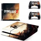 Dying Light 2 decal skin sticker for PS4 console and controllers