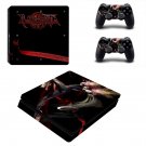 Bayonetta decal skin sticker for PS4 Slim console and controllers