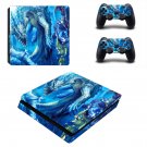 Bayonetta decal skin sticker for PS4 Slim console and controllers