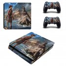 Assassin's Creed odyssey decal skin sticker for PS4 Slim console and controllers