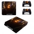 Anthem decal skin sticker for PS4 Slim console and controllers