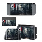 Friday the 13th decal skin sticker for Nintendo Switch console and controllers