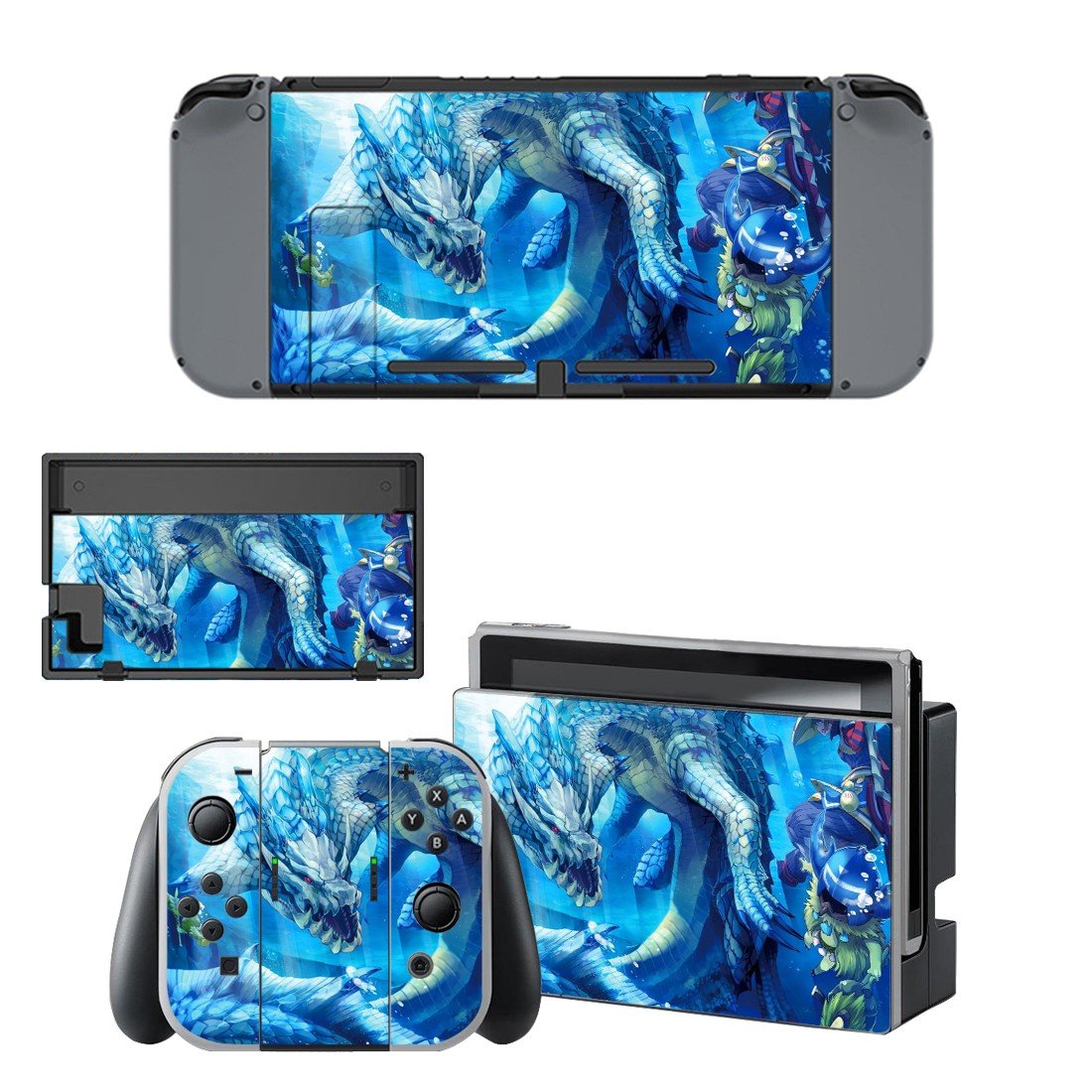 Bayonetta decal skin sticker for Nintendo Switch console and controllers