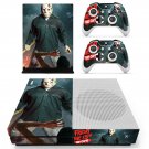 Friday the 13th decal skin sticker for Xbox One S console and controllers