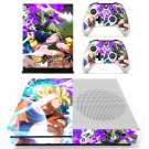 Dragon Ball FighterZ decal skin sticker for Xbox One S console and controllers