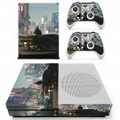 Cyberpunk 2077 decal skin sticker for Xbox One S console and controllers