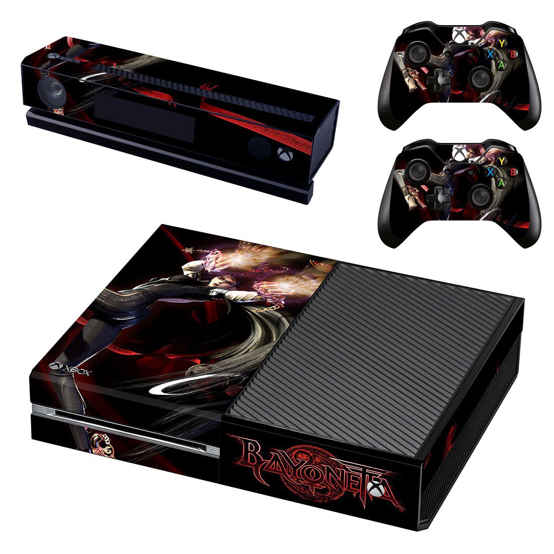 Bayonetta decal skin sticker for Xbox One console and controllers