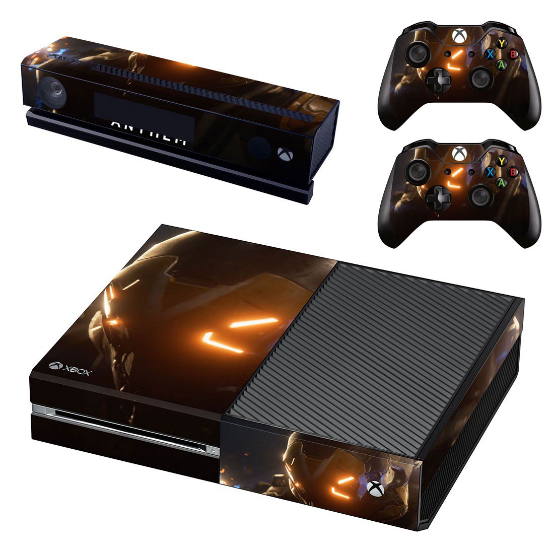 Anthem decal skin sticker for Xbox One console and controllers