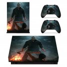 Friday the 13th decal skin sticker for Xbox One X console and controllers