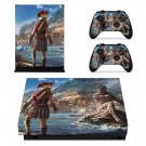 Assassin's Creed odyssey decal skin sticker for Xbox One X console and controllers
