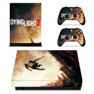 Dying Light 2 decal skin sticker for Xbox One X console and controllers