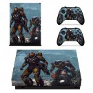 Anthem decal skin sticker for Xbox One X console and controllers