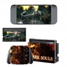Dark Souls decal skin sticker for Nintendo Switch console and controllers