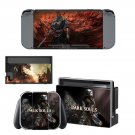Dark Souls decal skin sticker for Nintendo Switch console and controllers